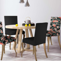 Preta / Floral Preta